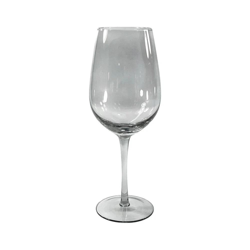 Pier 1 Smoke Gray Wine Glasses 18 oz 9 3/4